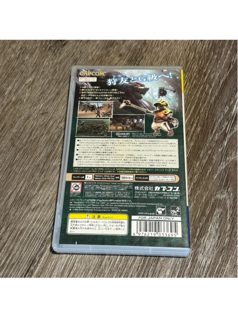 Capcom monster hunter